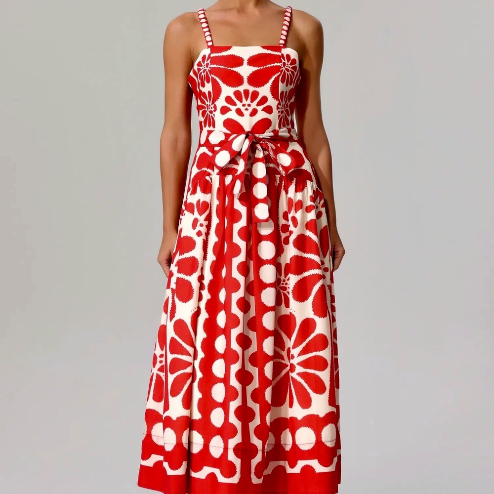 NWT Bella Barnett midi dress- Size Large